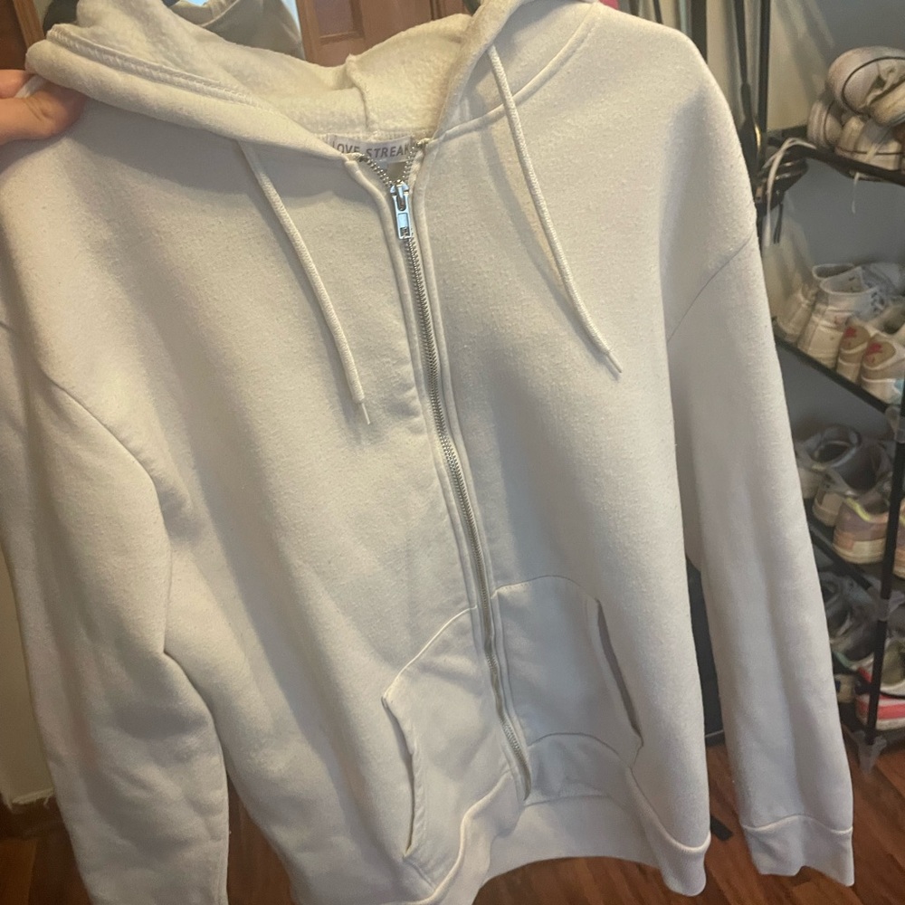 Cozy Cream Hoodie Jacket